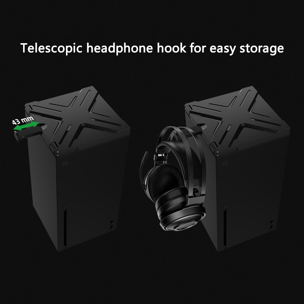 Prachový kryt DOBE TYX-3609 pro herní konzoli Xbox Series X prachotěsný s držákem na sluchátka Prachový kryt DOBE TYX-3609 pro herní konzoli Xbox Series X prachotěsný s držákem na sluchátka